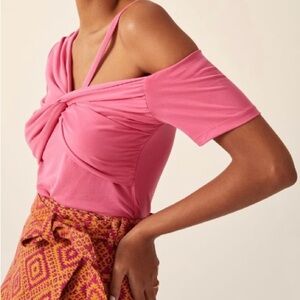 Ruched Wrap Top - Anthropologie